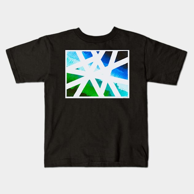 Rainy Days Kids T-Shirt by tomprice